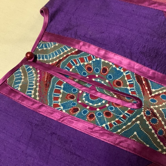 Boho Vintage Tunic ribbon top hippy - Picture 7 of 7